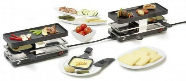 Stöckli Raclette Twinboard Basisgerät In Anthrazit 5 Stöckli Raclette Twinboard Basisgerät In Anthrazit – Bild 3