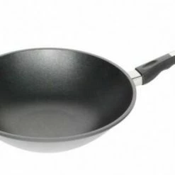 AMT Gastroguss AMT Wok Aus Aluguss Für Induktion, 32 Cm