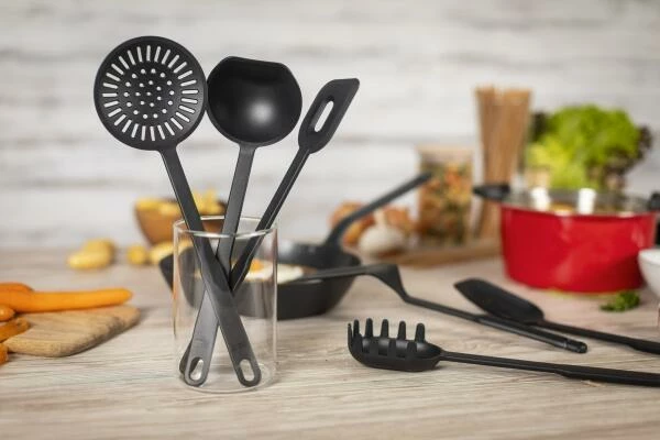 Kuhn Rikon Swiss Schöpflöffel Antihaft Schwarz 5 Kuhn Rikon Swiss Schöpflöffel Antihaft Schwarz – Bild 3