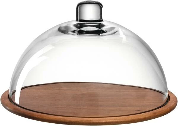Leonardo Holzkäseplatte/Glasglocke CUCINA 2-teilig 3 Leonardo Holzkäseplatte/Glasglocke CUCINA 2-teilig