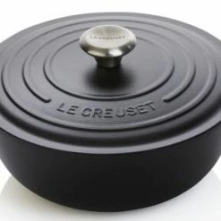 Le Creuset Familientopf La Marmite Aus Gusseisen In Schwarz 32 Cm / 7 Liter