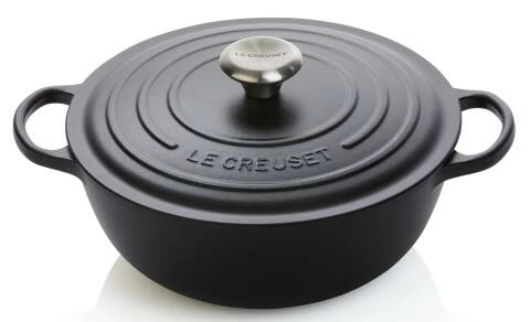 Le Creuset Familientopf La Marmite Aus Gusseisen In Schwarz 32 Cm / 7 Liter 3 Le Creuset Familientopf La Marmite Aus Gusseisen In Schwarz 32 Cm / 7 Liter
