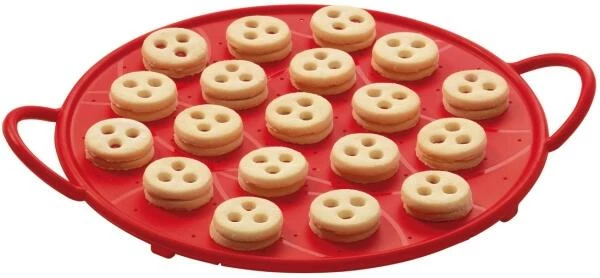 Kuhn Rikon Spritzschutz Silikon Rot 30cm 4 Kuhn Rikon Spritzschutz Silikon Rot 30cm – Bild 2