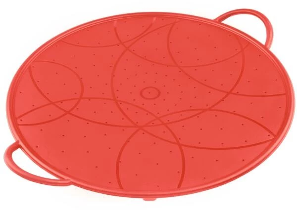 Kuhn Rikon Spritzschutz Silikon Rot 30cm 3 Kuhn Rikon Spritzschutz Silikon Rot 30cm