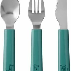 Mepal Kinder-besteckset Mio 3-teilig - Deep Turquoise