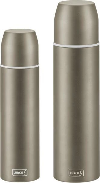 Lurch Isolier-Flasche Mit Becher Earth Grey 0,75L 5 Lurch Isolier-Flasche Mit Becher Earth Grey 0,75L – Bild 3