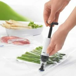 GEFU Vakuumier-Set Vaco 10 GEFU Vakuumier-Set Vaco -Emile Henry shop 21910 Vakuumierset VACO Anwendung neu l