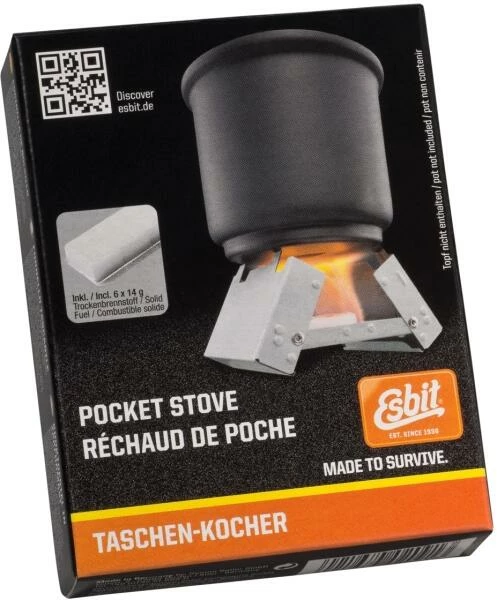 Esbit Taschenkocher „Klein“ 6x14g 4 Esbit Taschenkocher „Klein“ 6x14g – Bild 2