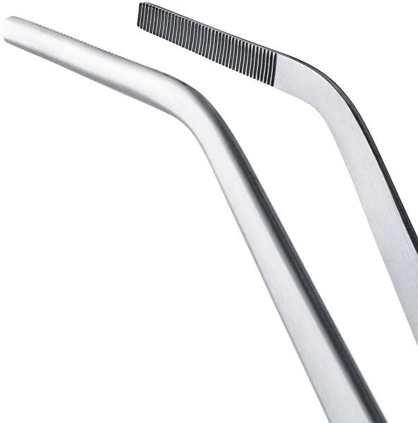 Triangle Grillpinzette Gekröpft, 35cm 4 Triangle Grillpinzette Gekröpft, 35cm – Bild 2