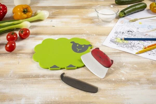 Kuhn Rikon Kinderkitchen Schneide Set, 2-teilig 4 Kuhn Rikon Kinderkitchen Schneide Set, 2-teilig – Bild 2