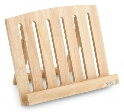 Continenta Kochbuchhalter Aus Gummibaumholz 2 Continenta Kochbuchhalter Aus Gummibaumholz