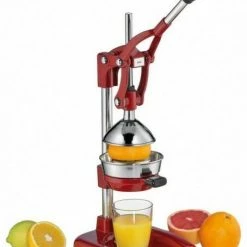 Cilio Profi Saftpresse Amalfi In Hochglanz Rot -Emile Henry shop 309157 b neu l