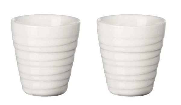 ASA Thermobecher Espresso 2er Set Thermo Twisted, Weiß 3 ASA Thermobecher Espresso 2er Set Thermo Twisted, Weiß