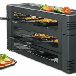 Spring Pizza Raclette6 In Schwarz