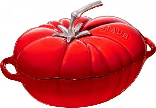 Staub Cocotte Tomate In Kirschrot 3 Staub Cocotte Tomate In Kirschrot