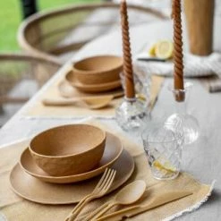 Koziol Besteck-Set KLIKK, 3-tlg. In Wood -Emile Henry shop 5004 5005 5006 CLUB 8003 KLIKK 702 20