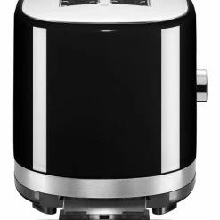 KitchenAid Toaster Mit Manueller Bedienung 2-Scheiben In Onyx Schwarz 10 KitchenAid Toaster Mit Manueller Bedienung 2-Scheiben In Onyx Schwarz -Emile Henry shop 5KMT2116EOB SideLeft
