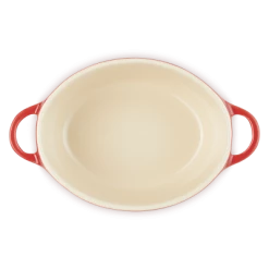 Le Creuset Mini Cocotte Oval In Kirschrot -Emile Henry shop 61902120600103 00002