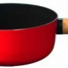 Stöckli Käsefondue-Caquelon Emotion Mit Holzgriff, Rot-schwarz 21 Cm / 2,6 L 1 Stöckli Käsefondue-Caquelon Emotion Mit Holzgriff, Rot-schwarz 21 Cm / 2,6 L -Emile Henry shop 7421 0214H