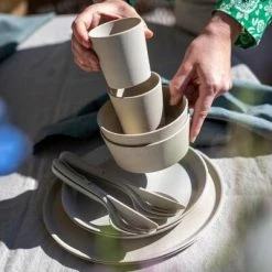Koziol Besteck-Set KLIKK, 3-tlg. In Sand -Emile Henry shop 7875 7100 7101 7141 7171 8003 CONNECT SET HELSINKI 700 table 15