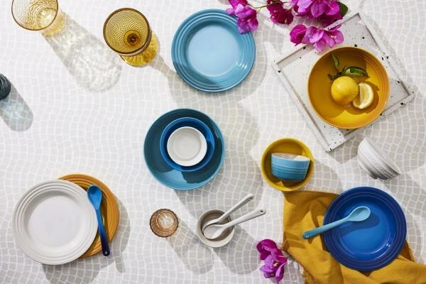 Le Creuset Teller 4er-Set 17 Cm, Riviera 5 Le Creuset Teller 4er-Set 17 Cm, Riviera – Bild 3