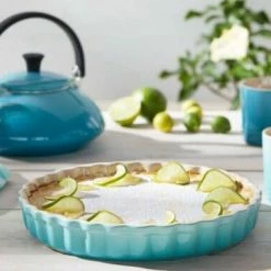 Le Creuset Tarteform In Citrus 28 Cm 7 Le Creuset Tarteform In Citrus 28 Cm -Emile Henry shop 91015928496100 LS01 neu 1 l