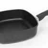 AMT Gastroguss AMT Eckpfanne Hoch Aus Aluguss Mit Stielgriff Für Induktion 24 X 24 Cm -Emile Henry shop AMT E267ex xl