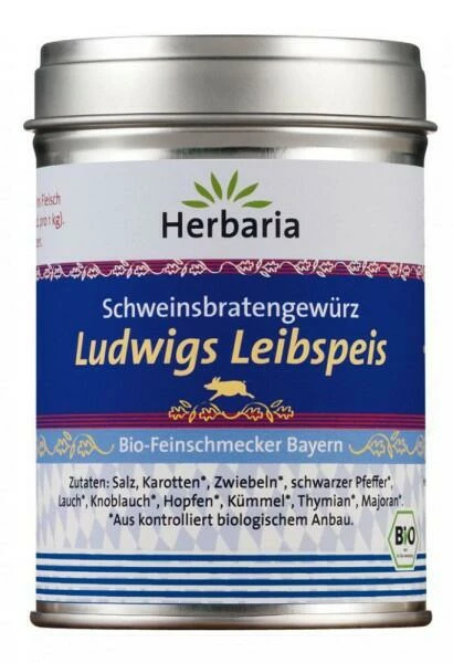 Herbaria Ludwigs Leibspeis, Schweinebratengewürz 3 Herbaria Ludwigs Leibspeis, Schweinebratengewürz
