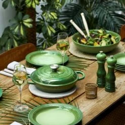 Le Creuset Speiseteller In Bamboo Green -Emile Henry shop Copy of LC 20201221 UK LS YC BAMBOOCOLL2021 108