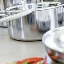 Demeyere Bratentopf Industry Mit Deckel 16 Cm/ 1,5 L/ 8 Cm 15 Demeyere Bratentopf Industry Mit Deckel 16 Cm/ 1,5 L/ 8 Cm -Emile Henry shop Demeyere DM 07 11 090 Industry l