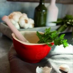 Emile Henry shop -Emile Henry shop EH 0255 Amb Mortier Mortar Celery V 3