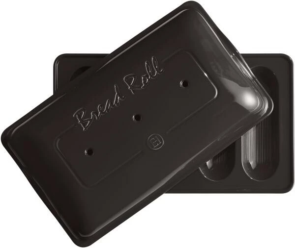 Emile Henry Mini Baguette-Set In Fusain 5 Emile Henry Mini Baguette-Set In Fusain – Bild 3