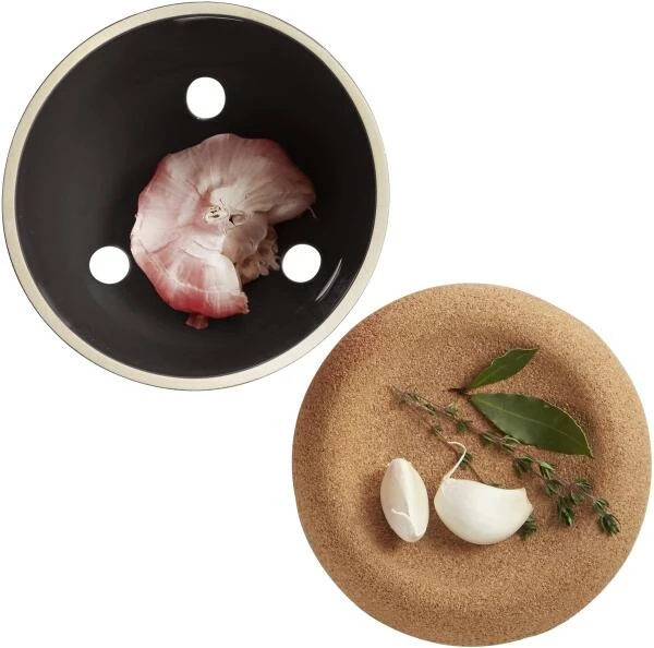 Emile Henry Knoblauchdose In Truffle 4 Emile Henry Knoblauchdose In Truffle – Bild 2