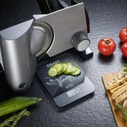 GRAEF Allesschneider Sliced Kitchen SKS 30000MW In Silber -Emile Henry shop Graef S3000MW Mood