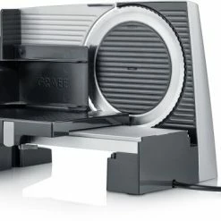 GRAEF Allesschneider Sliced Kitchen SKS 30000MW In Silber -Emile Henry shop Graef S3000MW hinten