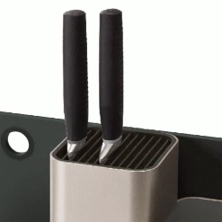 Joseph Joseph Küchenordnungshelfer Counterstore Mit Schneidebrett In Silber -Emile Henry shop JJ Counter Store Silver 85122 IS2 neu l