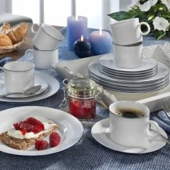 Friesland Porzellan Friesland Eierbecher JEVERLAND Kleine Brise 9 Friesland Porzellan Friesland Eierbecher JEVERLAND Kleine Brise -Emile Henry shop Jeverland kl Brise 18tlg 7