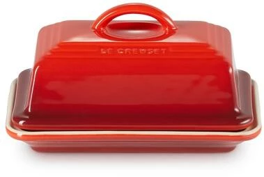 Le Creuset Butterdose In Kirschrot 3 Le Creuset Butterdose In Kirschrot