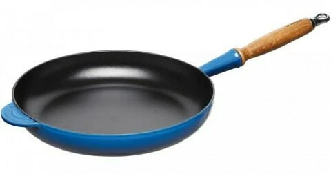 Le Creuset Bratpfanne Aus Gusseisen In Marseille Bleu 2 Le Creuset Bratpfanne Aus Gusseisen In Marseille Bleu
