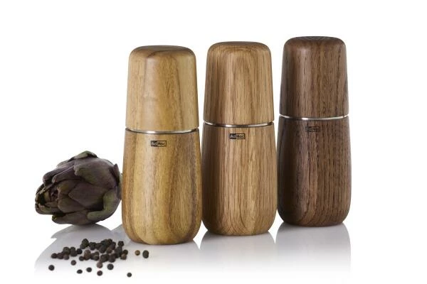 AdHoc Pfeffer- Oder Salzmühle Yono In Eiche 15 Cm / 6,2 Cm 6 AdHoc Pfeffer- Oder Salzmühle Yono In Eiche 15 Cm / 6,2 Cm – Bild 4