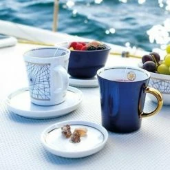 Kahla Pastateller Magic Grip On Tour Blue Harbour, 22 Cm -Emile Henry shop On Tour 90 032 11B HiRes neu l