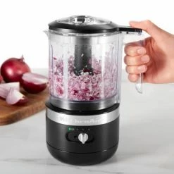 KitchenAid Kabelloser Zerkleinerer In Matt Schwarz 11 KitchenAid Kabelloser Zerkleinerer In Matt Schwarz -Emile Henry shop P191333KP 037z