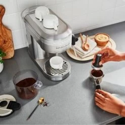 KitchenAid Halbautomatische Espressomaschine ARTISAN In Edelstahl 14 KitchenAid Halbautomatische Espressomaschine ARTISAN In Edelstahl -Emile Henry shop P200263kp 083z