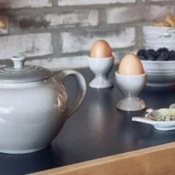 Le Creuset Müslischüssel In Perlgrau -Emile Henry shop Perlgrau Poterie LS neu 7 l
