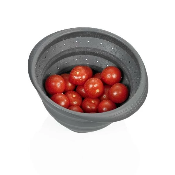 Lurch Faltsieb Silikon Anthrazit, 2 Liter 4 Lurch Faltsieb Silikon Anthrazit, 2 Liter – Bild 2