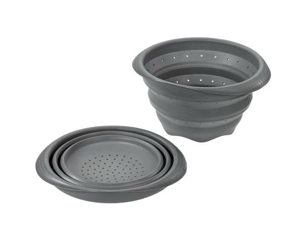 Lurch Faltsieb Silikon Anthrazit, 2 Liter 3 Lurch Faltsieb Silikon Anthrazit, 2 Liter