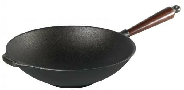 Skeppshult Wokpfanne Aus Gusseisen 3 Skeppshult Wokpfanne Aus Gusseisen