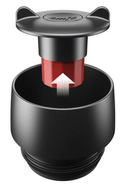 Emsa Isolier-Trinkbecher Mit Manschette Travel Mug In Schwarz 4 Emsa Isolier-Trinkbecher Mit Manschette Travel Mug In Schwarz – Bild 2