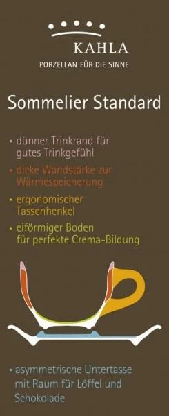 Kahla Café Sommelier Kaffeebecher Set 2tlg. In Weiß 5 Kahla Café Sommelier Kaffeebecher Set 2tlg. In Weiß – Bild 3
