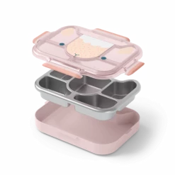 Monbento MB Lunch-Box Wonder In Rosa Sheep -Emile Henry shop mbwonder rose eclate